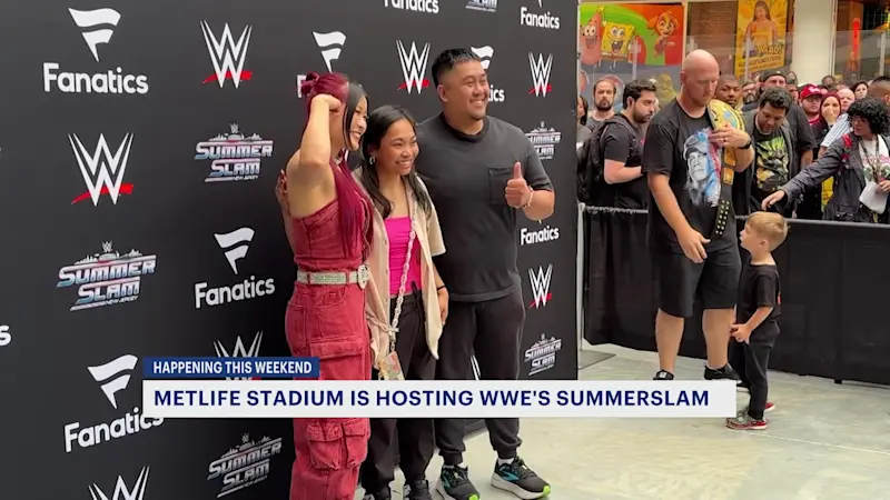 Story image: Fans get chance to meet WWE Superstars ahead of SummerSlam at American Dream