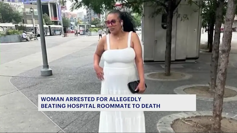 Story image: Woman arrested after brutal beating of hospital roommate 