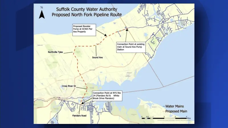 Story image: Riverhead residents push back against proposed Suffolk Water Authority pipeline
