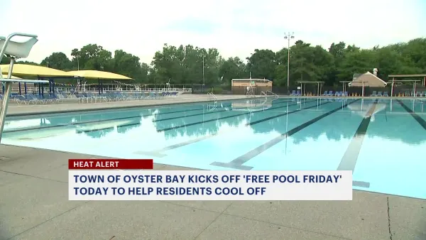 Town of Oyster Bay opens community pools early to help residents beat the heat