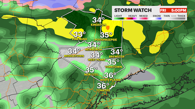 Story image: STORM WATCH: Cold and dry today ahead of potentially dangerous travel early tomorrow morning