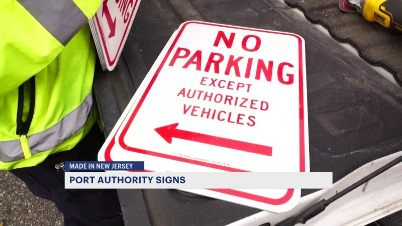 Story image: Made in New Jersey: Port Authority's Sign Shop