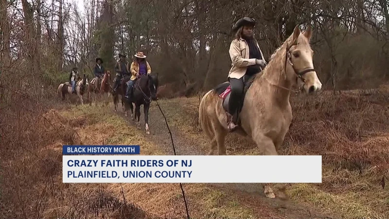 Story image: Black History Month: Crazy Faith Riders of New Jersey works to preserve the history of Black cowboys