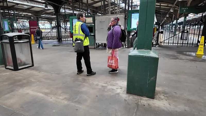 Story image: PATH riders struggle to work and entertainment during NJ Transit rail strike