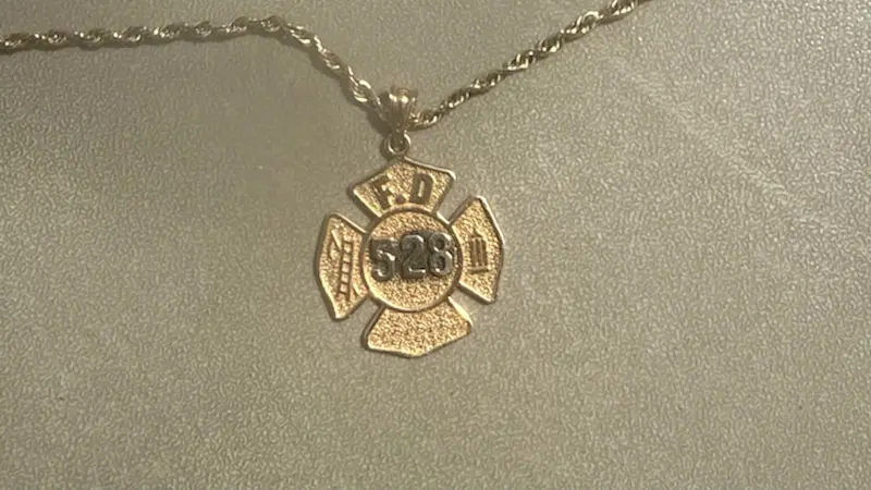Story image: Lost and Found: Fire Island postmaster reunites firefighter with charm