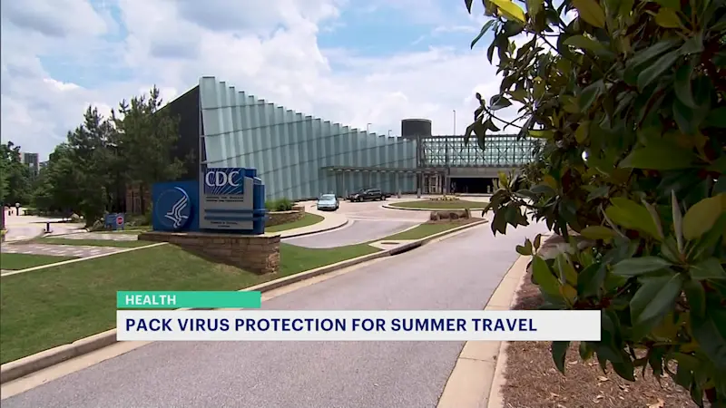 Story image: Health officials warn about potential measles risks during summer travel