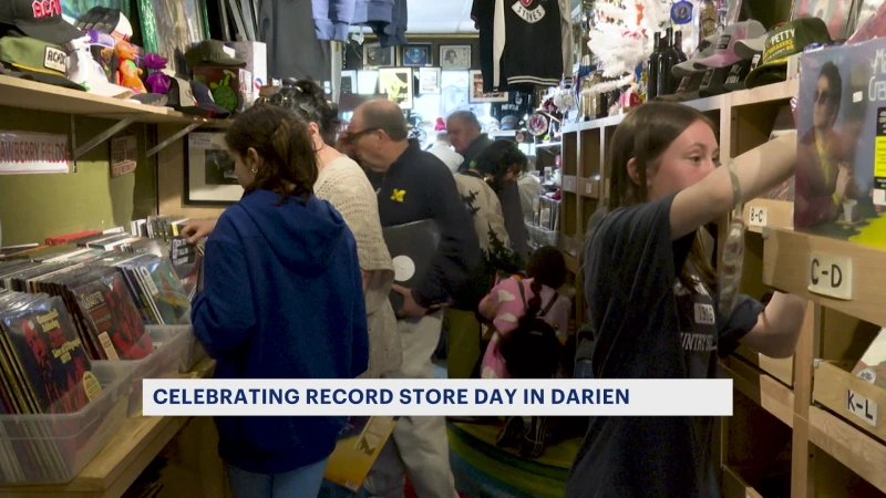 Story image: Darien music business celebrates Record Store Day  