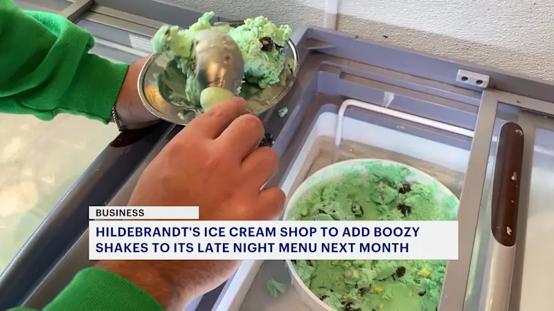 Story image: Hildebrandt’s Ice Cream shop to add boozy shakes to late night menu