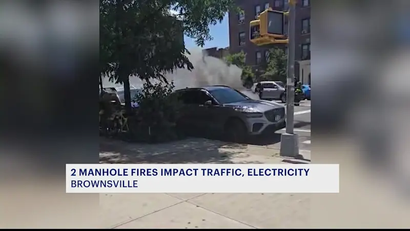 Story image: Manhole explosions leave Brownsville residents with no AC in scorching heat