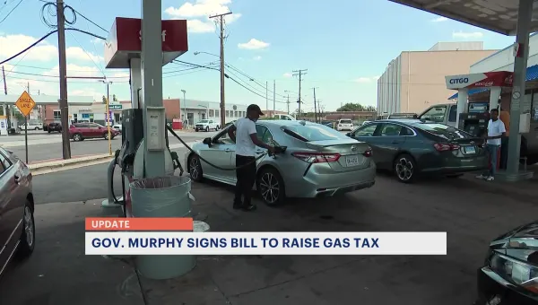 Gov. Murphy signs bill to increase state gas tax, charge fee for electric vehicles
