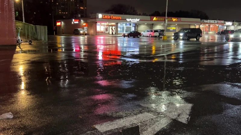 Story image: New York City sees wet and rainy weather after dry spell