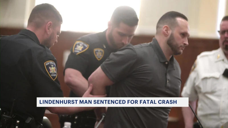 Story image: Lindenhurst man sentenced to 7 to 21 years for crash that killed four