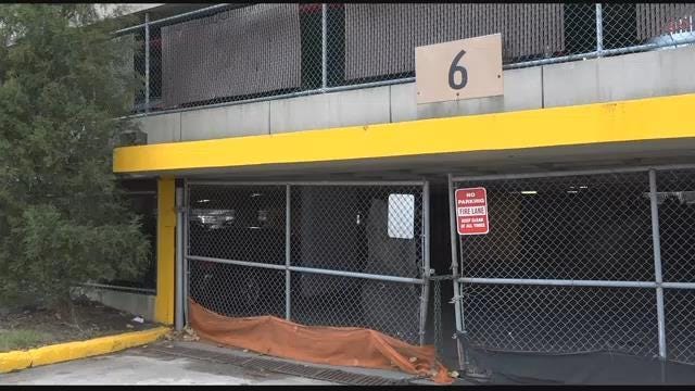 Tenant Coop City parking garage is like Wild West