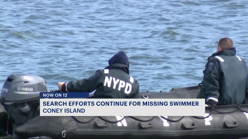 Story image: Police resume search for man who jumped off pier into Coney Island waters