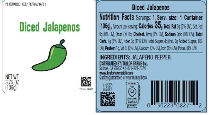 Story image: Taylor Fresh Foods recalls products over possible salmonella contamination