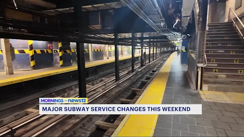 Story image: MTA warns riders: Major weekend subway changes impact 4, 5, and 6 trains