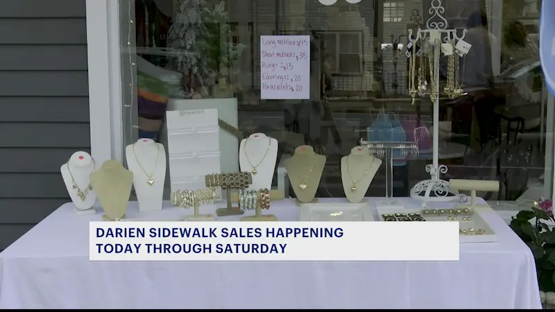 Story image: Annual Darien Sidewalk Sales runs through Saturday