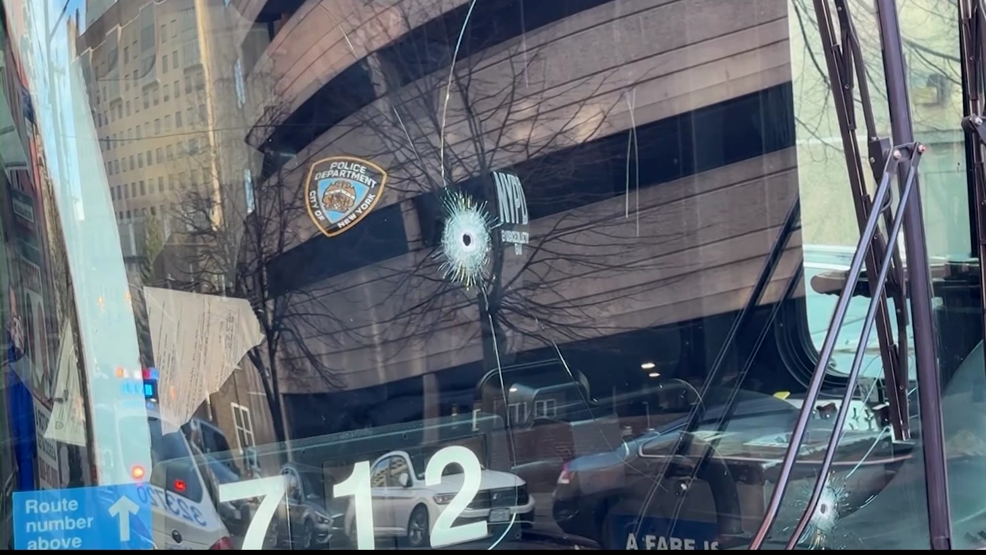 NYPD: Bus rider injured in crossfire of Brownsville shooting