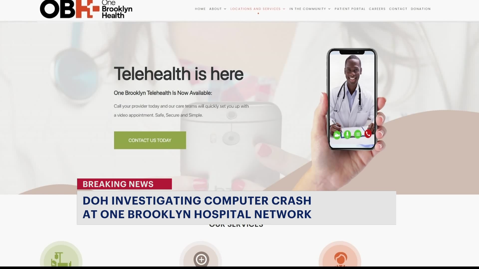 DOH looks into major computer crash at 3 Brooklyn hospitals