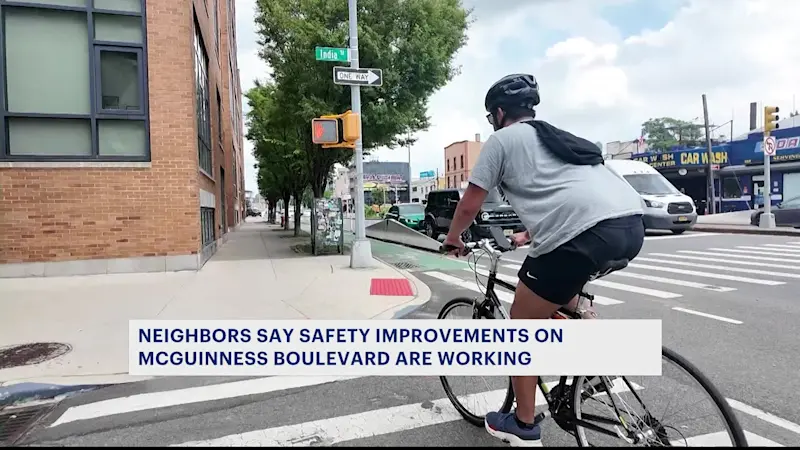 Story image: Make McGuinness Safe advocates say corridor redesign is safer, but incomplete