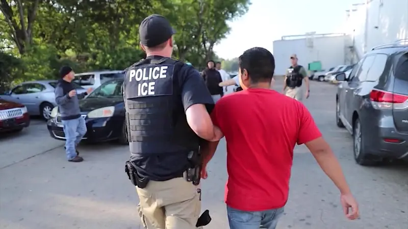 Story image: Immigrant advocates warn about law enforcement working with ICE