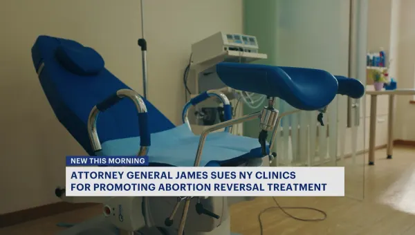 Attorney General James sues local clinics for abortion-reversal claims