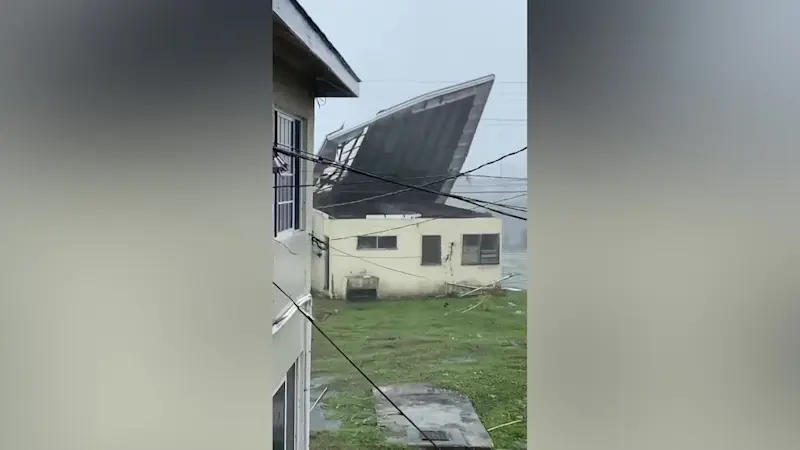 Story image: Long Islanders with ties to Jamaica worry as storm batters island 