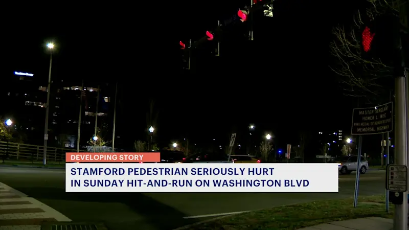 Story image: Stamford resident seriously injured following hit-and-run  