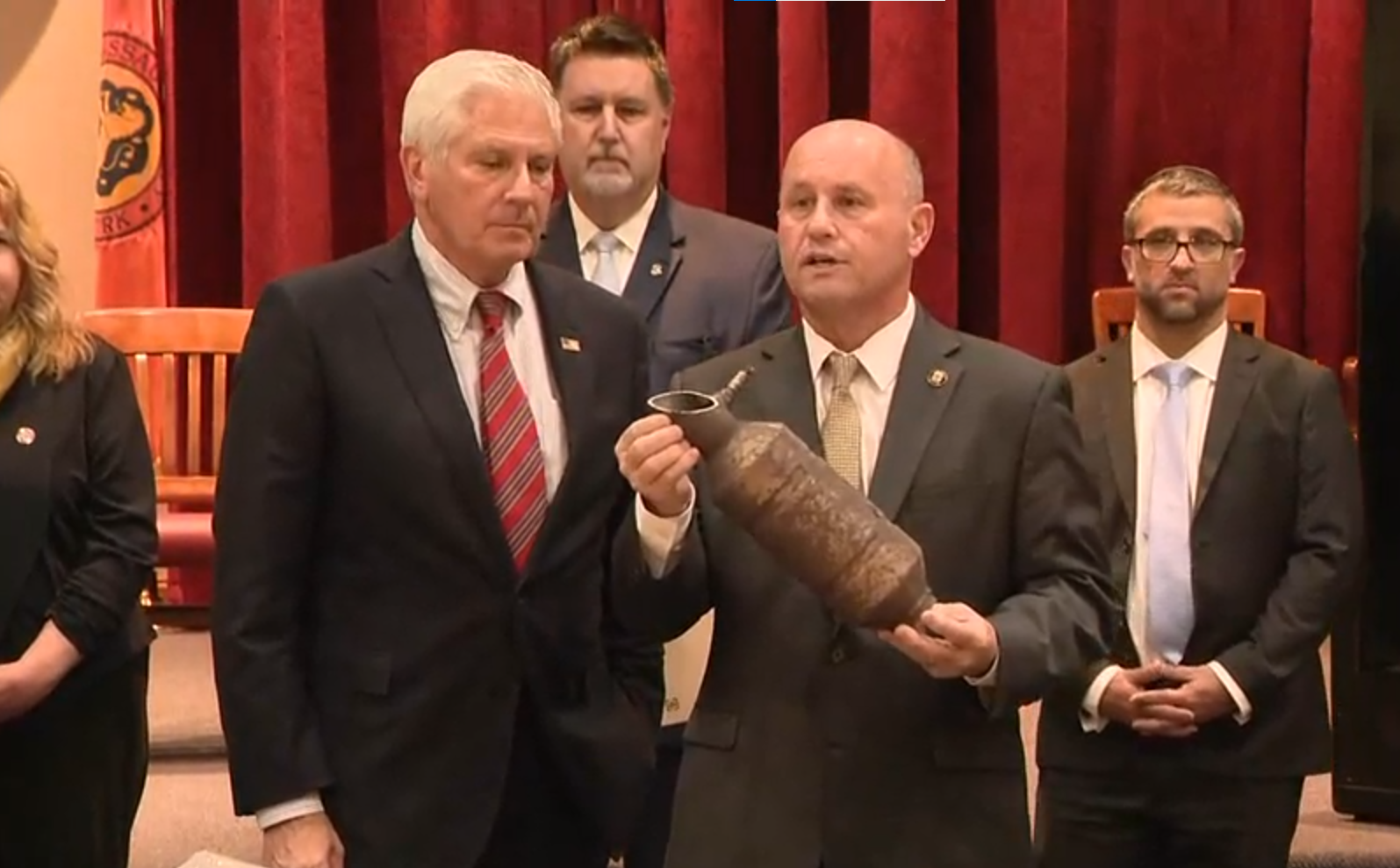 Nassau officials announce multimilliondollar catalytic converter theft