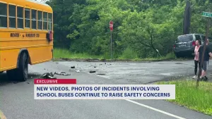 New video, photos of incidents involving school buses in the Hudson Valley continue to raise safety concerns