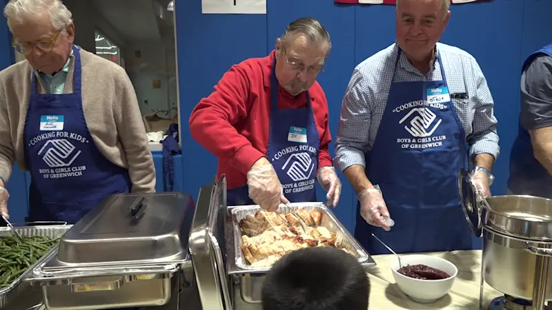 Story image: Boys & Girls Club of Greenwich hosts 23rd annual Thanksgiving Feast