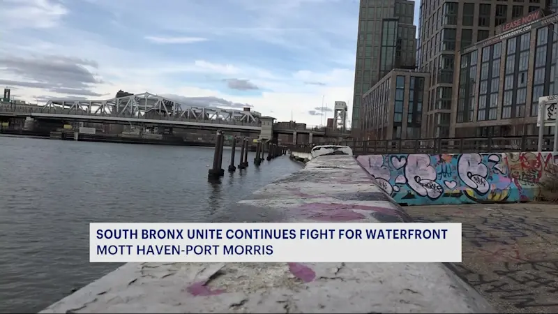 Story image: Grassroots group continues fight to revitalize South Bronx waterfront