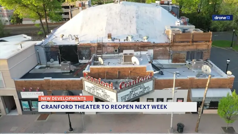 Story image: Cranford theater will officially reopen in a week