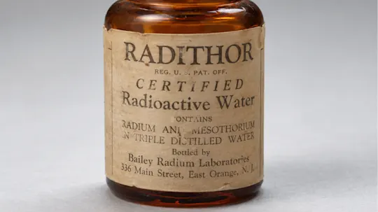 Vintage Radithor Apothecary Bottle
