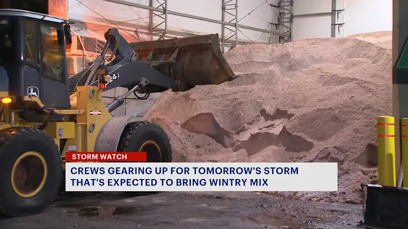 Story image: Hudson Valley DPW crews prepare for winter storm