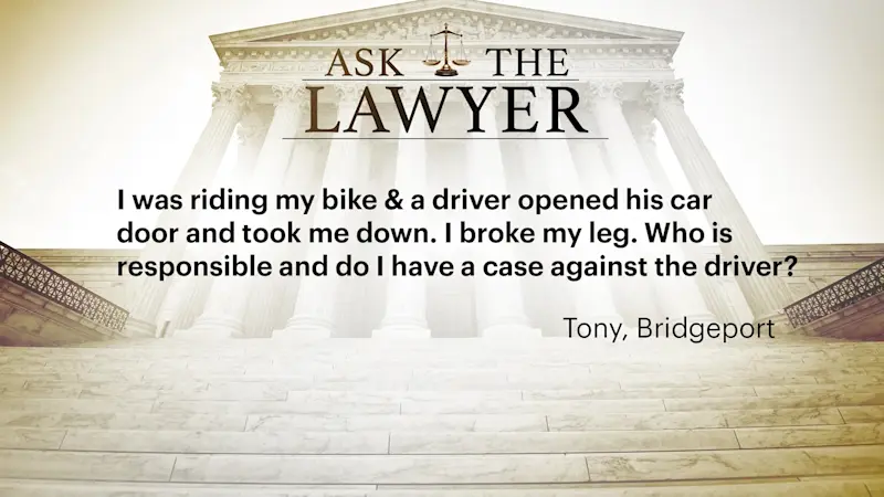 Story image: Ask the Lawyer: Bicyclist injured by car door