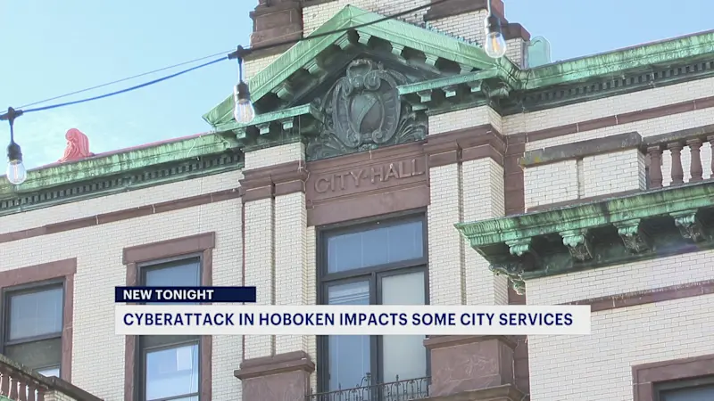 Story image: Officials: Hoboken City Hall hit by ransomware cyberattack