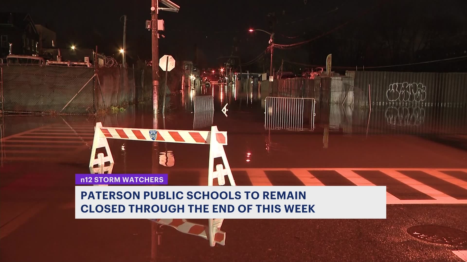 Mayor Paterson Public Schools to remain closed until 2024 due to flooding