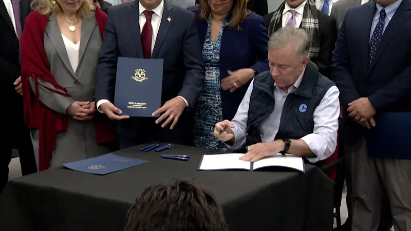 Story image: Lamont promotes new housing law in Fairfield Co. Can it solve CT's housing crisis?