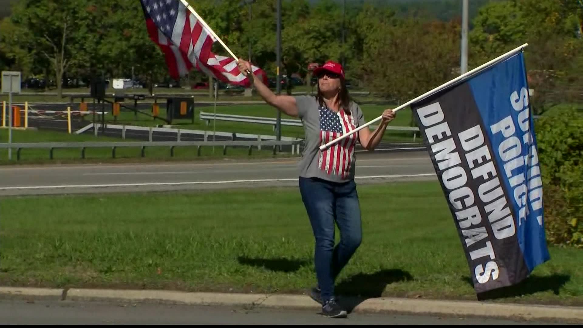 Biden visit draws protests and mixed reactions from residents