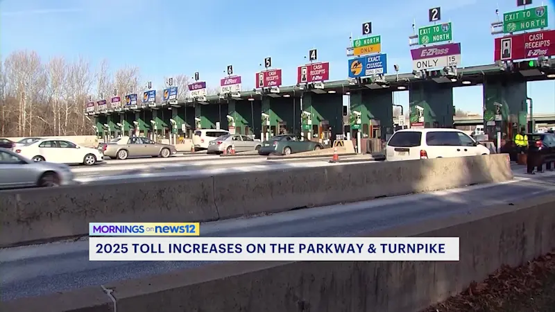 Story image: 3% toll increase on Garden State Parkway and New Jersey Turnpike in effect