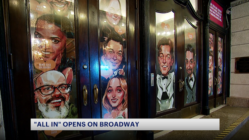 Story image: All In – Broadway show examines messy, complicated and hilarious side of love