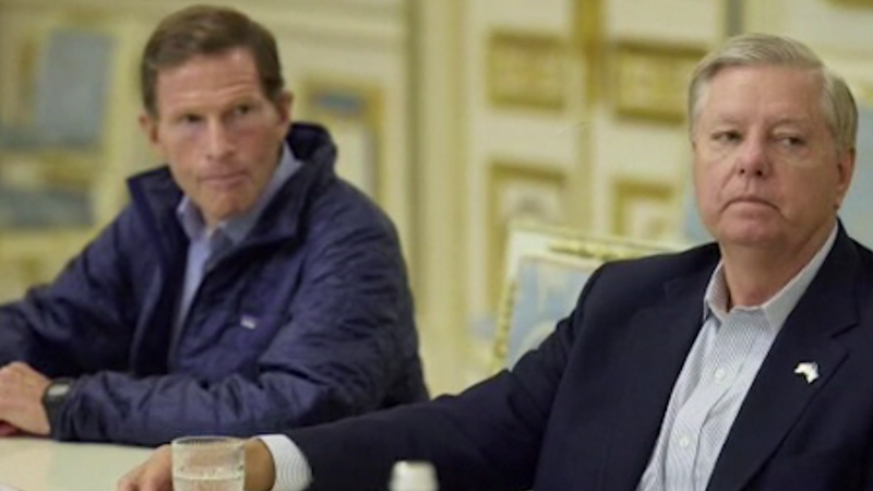 Story image: Sen. Blumenthal to Congress: Honor Lindsey Graham by passing stalled Ukraine bill