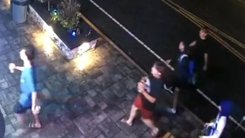 Story image: Police seek public's help identifying suspects caught on camera vandalizing, stealing from 2 Blue Point businesses