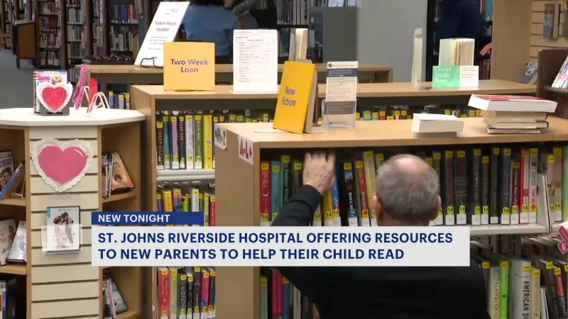 Story image: Yonkers St. John’s Riverside Hospital and library launch 'Born to Read' program