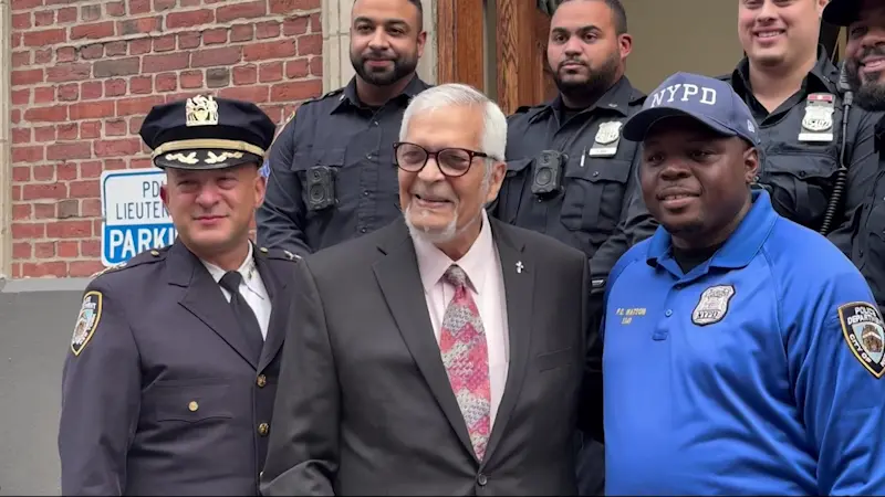 Story image: Chief of Patrol visits Fordham precinct for Hispanic Heritage Month