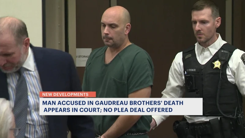 Story image: Man accused of killing hockey star brothers in crash faces judge as families look on; no plead deal offered