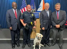 Canine crime fighter retires after years of service