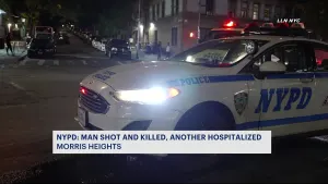 NYPD: 30-year-old man dies from gunshot wounds, 19-year-old injured in Morris Heights