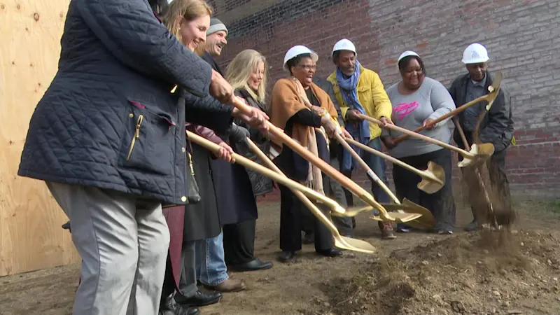 Story image: Groundbreaking ceremony kicks off project to guarantee future of Bridgeport's historic Mary and Eliza Freeman Houses